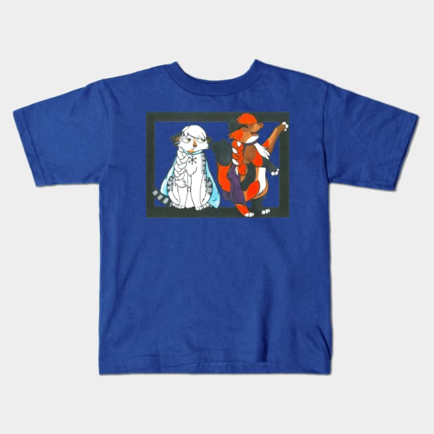 Ice Ice Baby Kids T-Shirt by possumtees